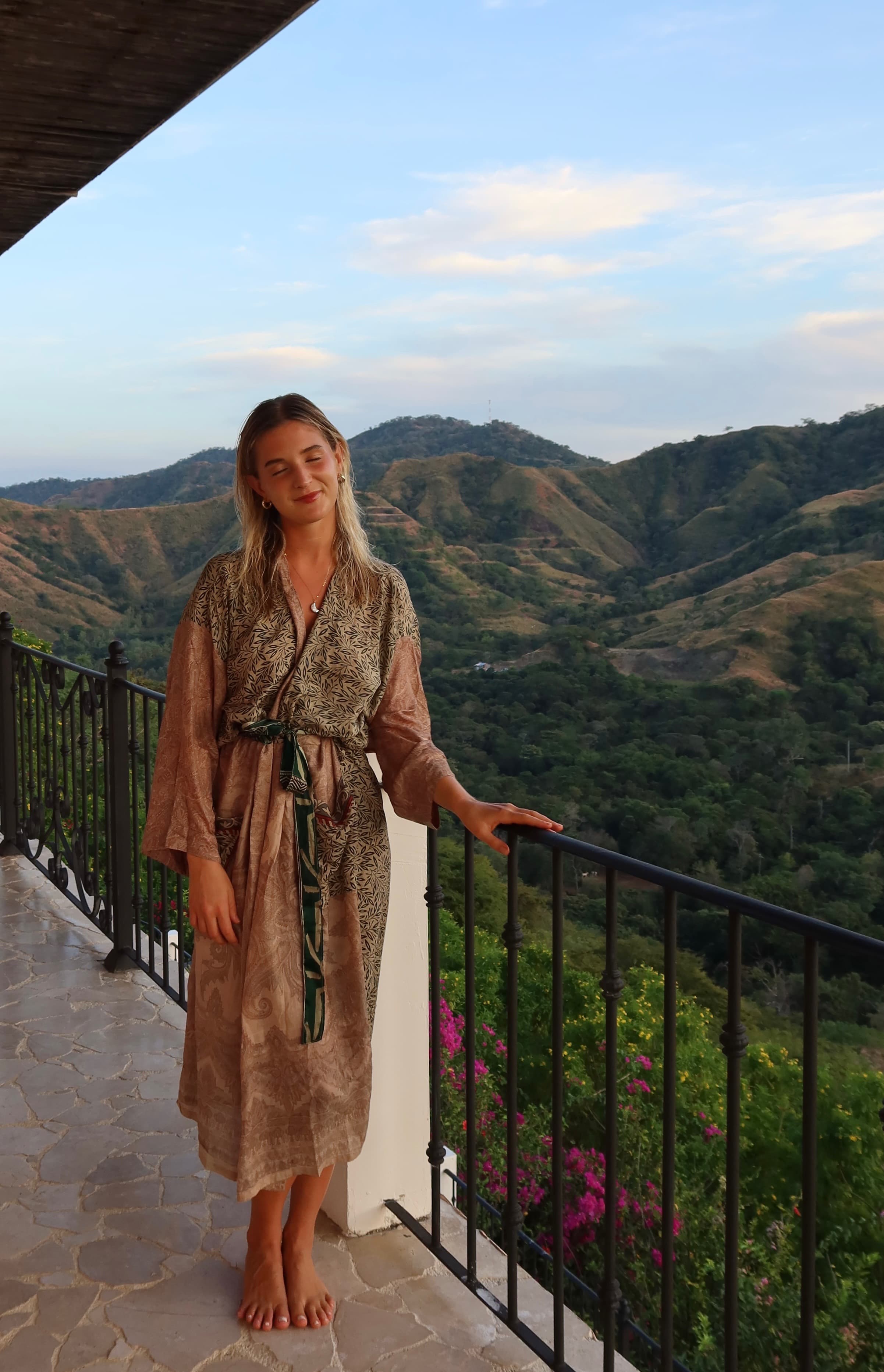 Lucy in a peaceful mountain setting