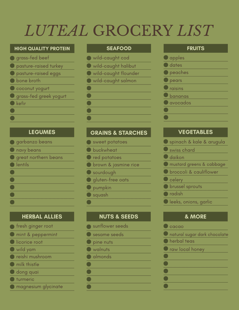 Cyclical grocery mini guide preview